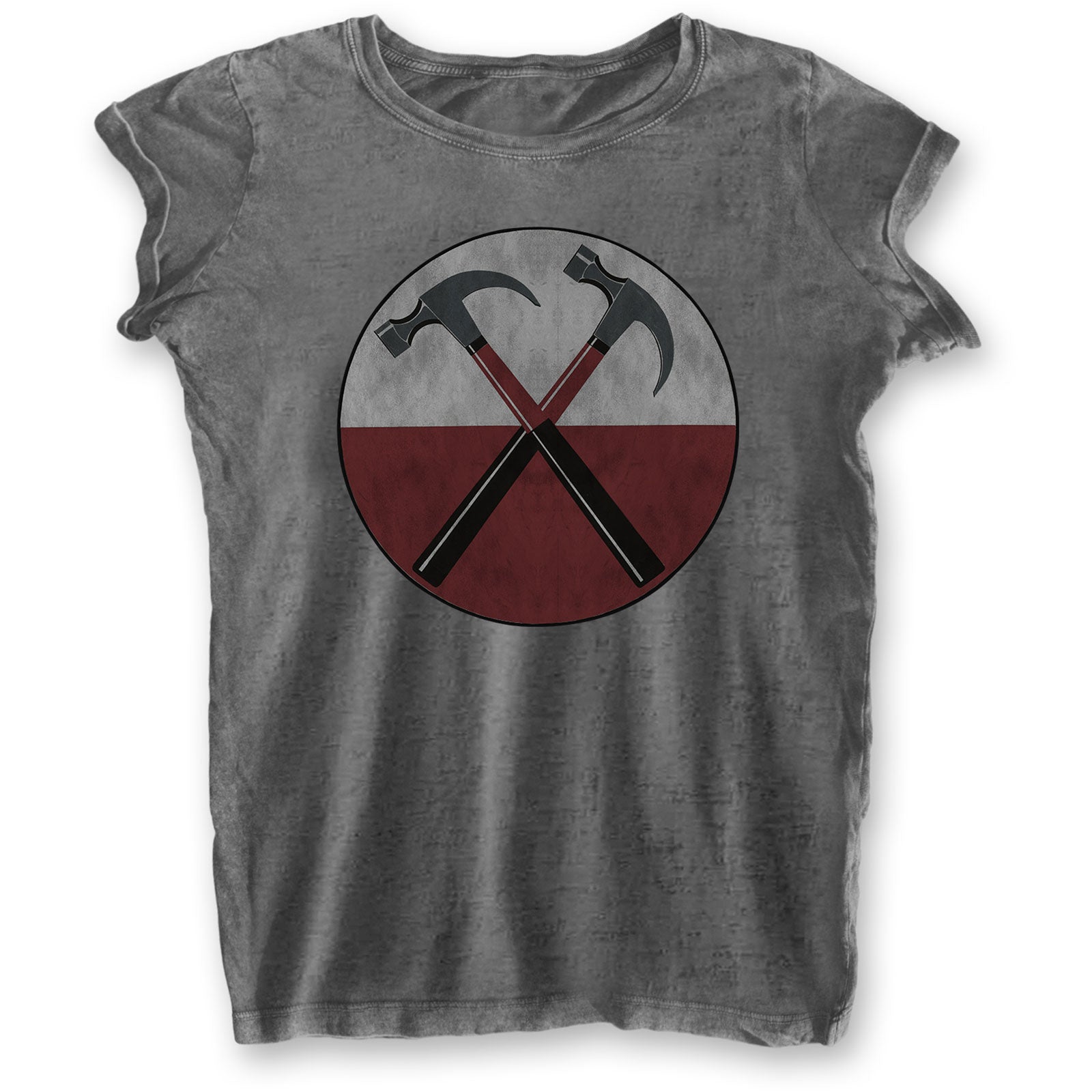 Image of Women's Pink Floyd T-shirt - Hammers Rock Off